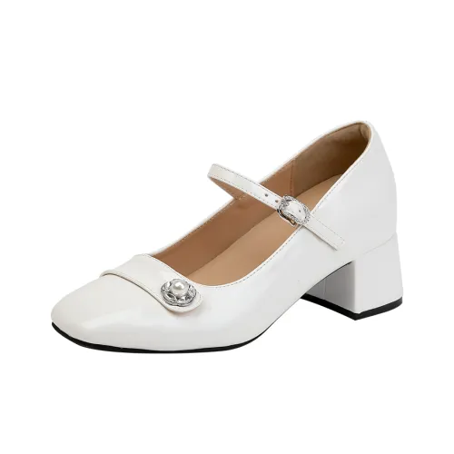 Zomila Грубый каблук Туфли Мэри Джейн Женские