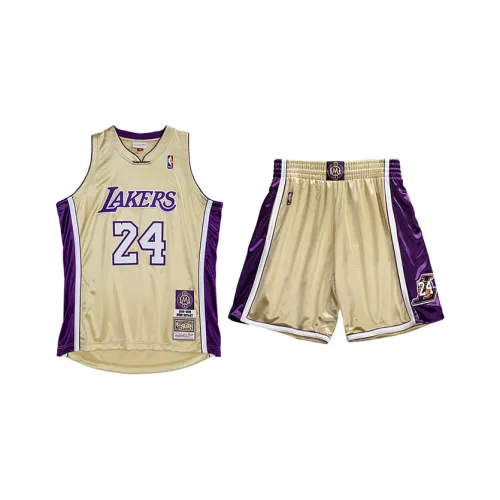 Mitchell Ness Золотой Унисекс Повседневная спортивная одежда