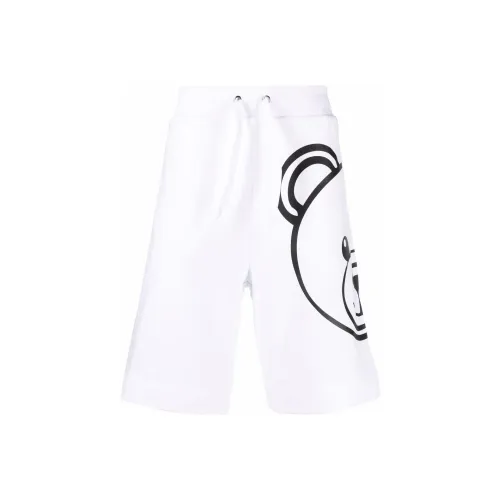 MOSCHINO Белые Мужские Повседневные Шорты