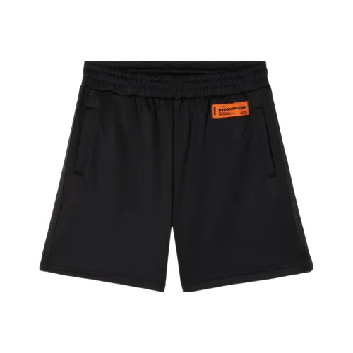 HERON PRESTON Черные Мужские Повседневные Шорты