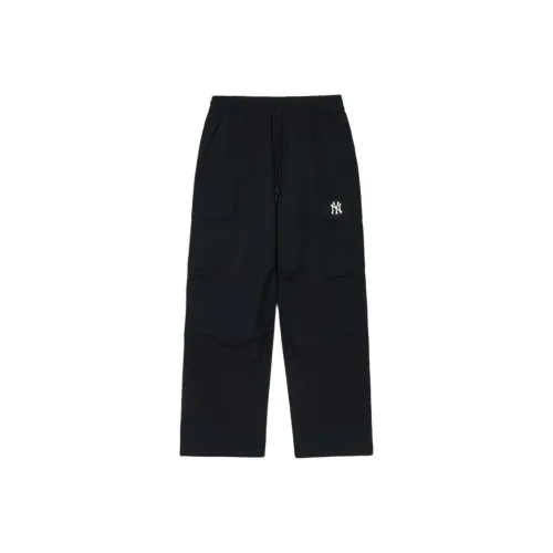 Mlb Base Logo Нью-Йорк Янкис Gough Повседневные брюки Мужской Черный