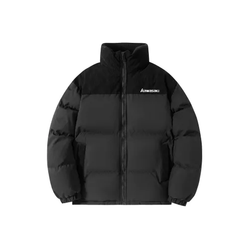 Кавасаки Унисекс Объемные Куртки (Пуфы)
