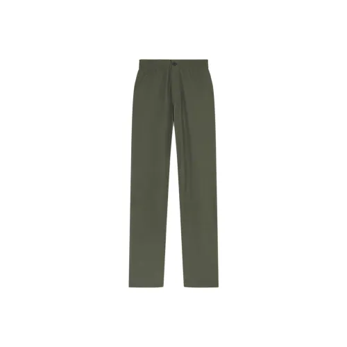 Maison Kitsune Army Green Мужские Повседневные Штаны