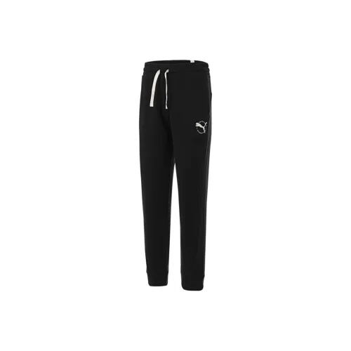 PUMA Мужские Повседневные Брюки Черные