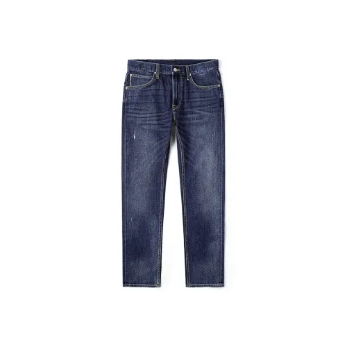 Lee совместный бренд модель Medium Blue Мужские Джинсы