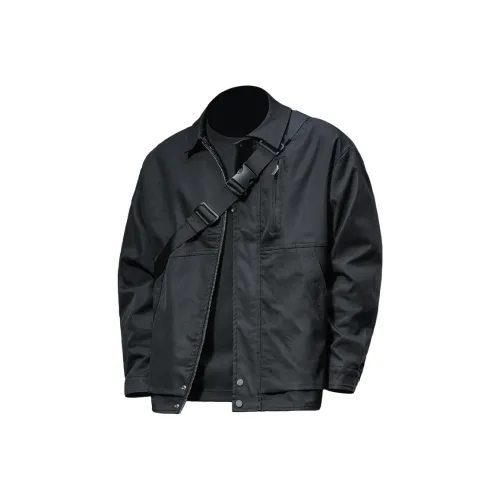 Seasonal Words Куртки и Пальто Мужской Черный