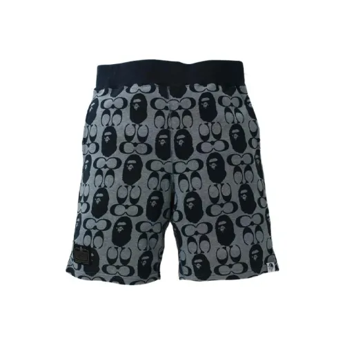 A BATHING APE Bape X Coach Collaboration Мужские Повседневные Шорты