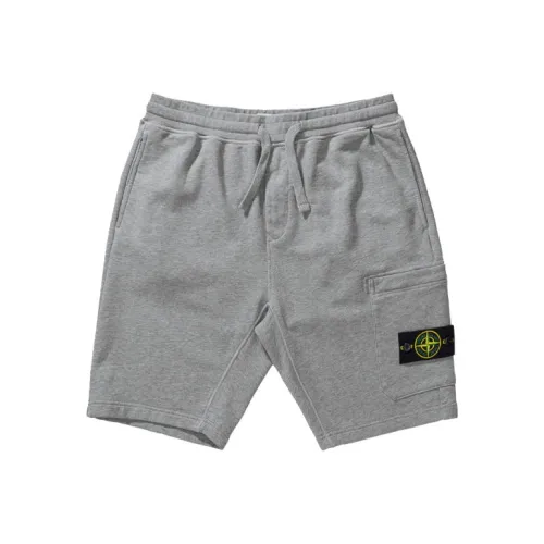Stone Island Серые Мужские Повседневные Шорты