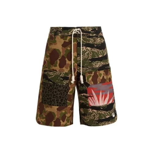 PALM ANGELS Камуфляж Мужские Повседневные Шорты