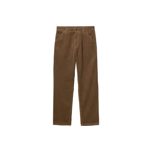Carhartt WIP Карго Брюки Мужские Коричневые
