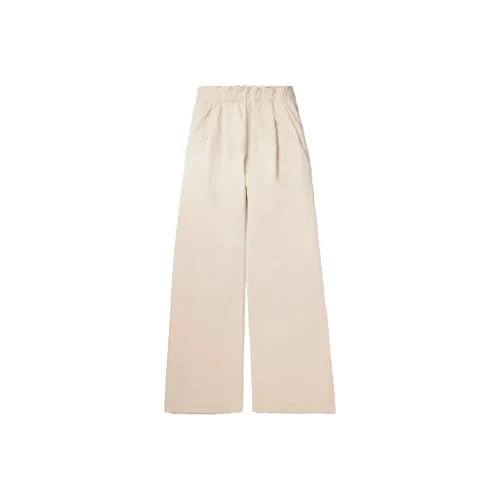 DRIES VAN NOTEN Кремовый Мужские Повседневные Штаны