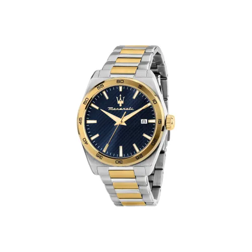 Maserati Кварц Мужские Часы 41 мм Синий