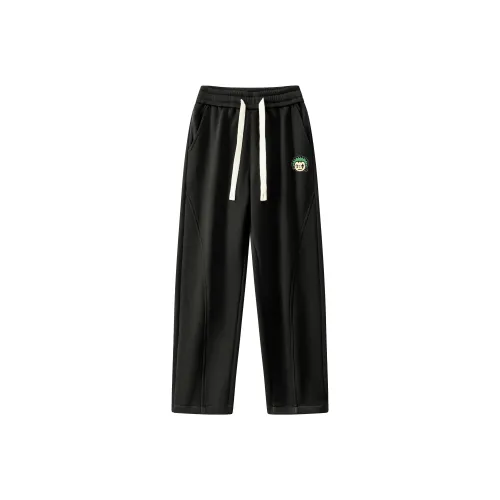 ONE PIECE Students Straight Fit Casual Pants Men's Solid Color Basic