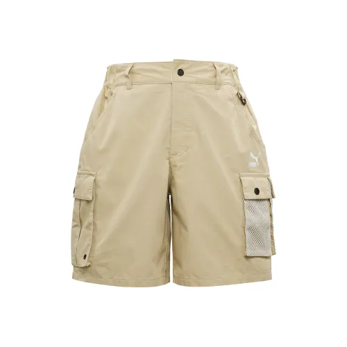 PUMA Manchester City Cargo Shorts Мужские Хаки