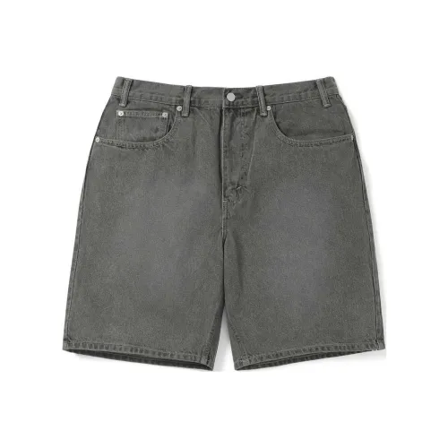 Thisisneverthat SS24 Промытый деним Короткие джинсовые шорты Унисекс Серый