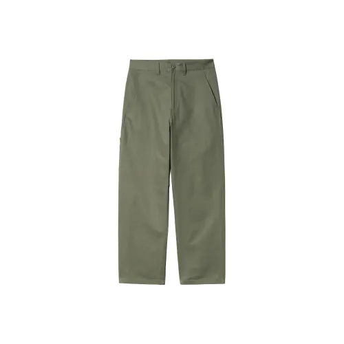 Carhartt WIP SS24 Midland Брюки Повседневные Брюки Мужские Оливково-Зеленые