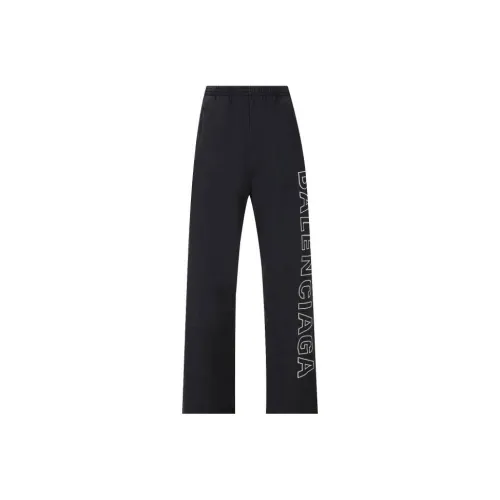 Balenciaga Мужские Повседневные Брюки Черные