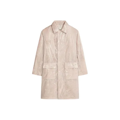 DRIES VAN NOTEN Тренчкот Мужской Нейтральный цвет