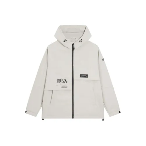 XTEP Тренчкот Мужской Ridge Серый