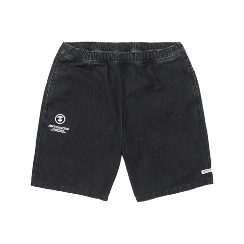 AAPE Мужские джинсовые шорты