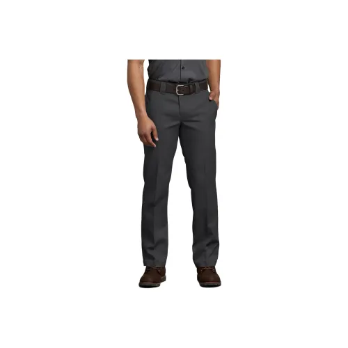 Dickies Slim Fit Straight Leg Work Pants Silver Casual Pants 873 Flex Slim Fit Men's Black