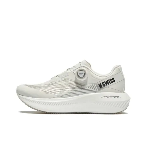 K·SWISS Беговые кроссовки Low Топ 156 Wimbledon Белый/Чисто черный/Мечтательный Серебряный Женские
