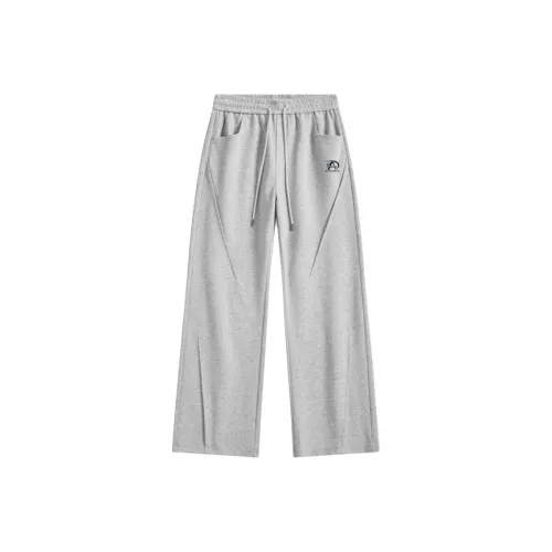 WILLIAM MARCHI Весна Повседневные Брюки Унисекс Базовый COLORS Черный Серый Белый ETC