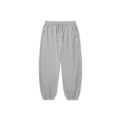 LINING Vital series Вязаные тренировочные брюки мужские серые