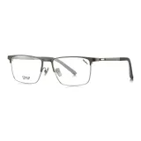 Яшмовый | Металлический-C108 & Защита от синего света, 0 диоптрий, линзы