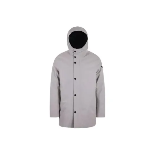 Roberto Ricci Designs PARKA Пальто Мужское Светло-Серое