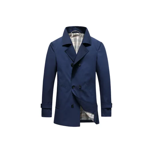 PIERRE CARDIN Тренчкот Мужской Темно-синий