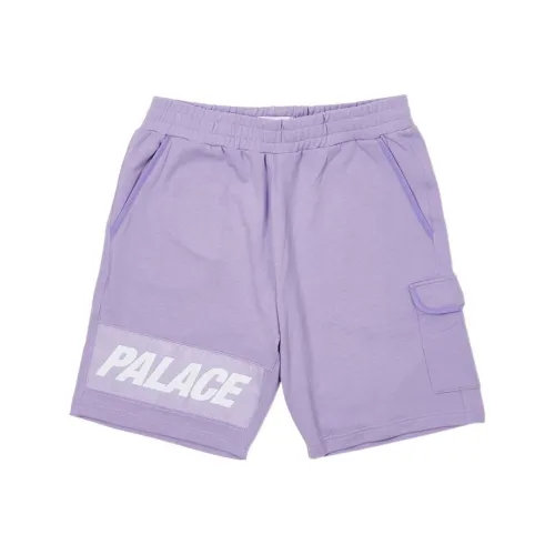 PALACE Purple Men's Casual Shorts PALACE Фиолетовые Мужские Повседневные Шорты