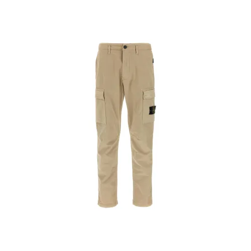 STONE ISLAND SS25 Карго Брюки Мужские Светлый Умбра
