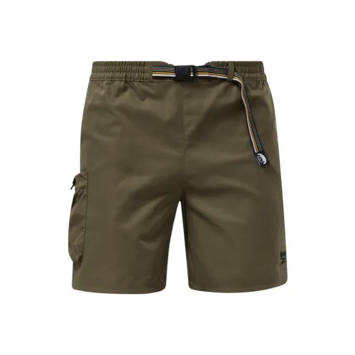 Reebok совместный бренд Серый Зеленый Мужские Карго Шорты