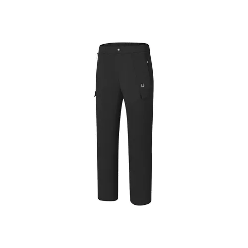 FILA Темно-черные Мужские Повседневные Штаны