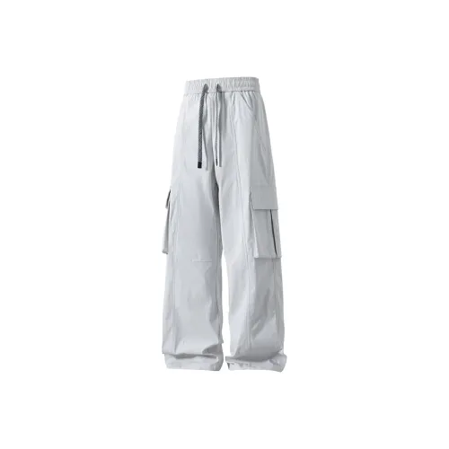 NOME Городской техвир Плиссированные Широкие Брюки MULTI Карманные Брюки карго Унисекс