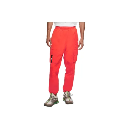 Nike Red Men's Casual Pants Найк Красный Мужской Повседневный Брюки