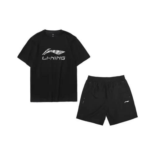 LINING Sports Life Collection Повседневная Спортивная Одежда Мужская Черная