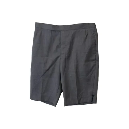 THOM BROWNE Men's Medium Gray Casual Shorts THOM BROWNE Мужские Средние Серые Повседневные Шорты