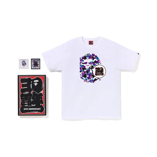 A BATHING APE Bape SS23 30th Anniversary Collection Повседневная Спортивная Одежда Унисекс