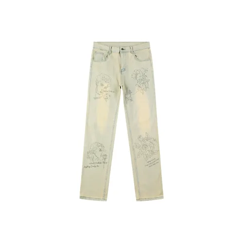 CRUSH KEY Унисекс Джинсы