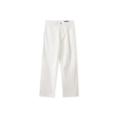 I'm David Повседневные брюки Унисекс Белый