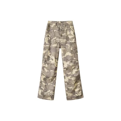 HELEH Камуфляж Унисекс Джинсы