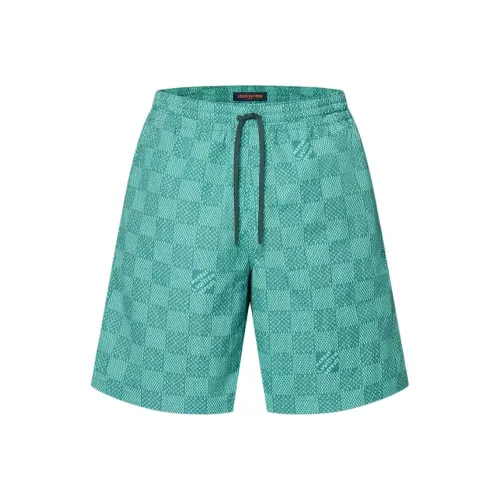 LOUIS VUITTON SS24 Повседневные шорты Мужские Зеленые