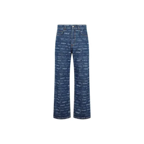 MARNI Blue Men's Casual Pants MARNI Синий Мужской Повседневный Брюки