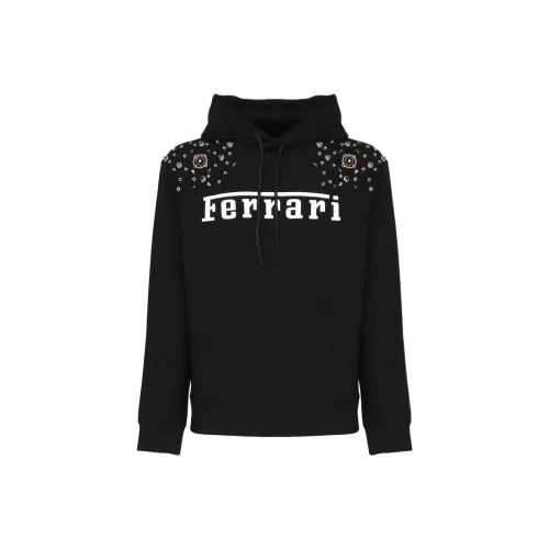 Ferrari Черные Мужские Толстовки