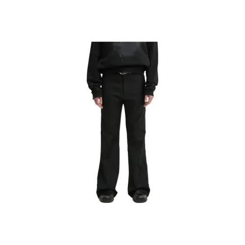 HELIOT EMIL Повседневные брюки Мужские Черные