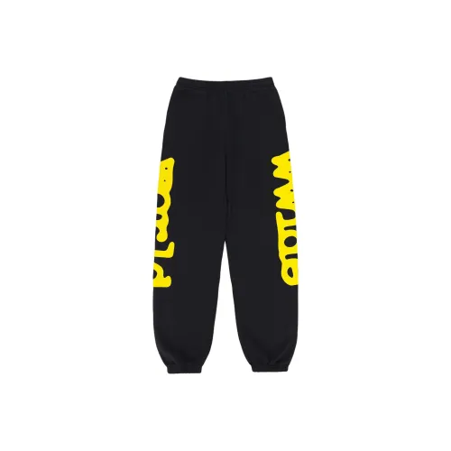 Sp5der Повседневные брюки Мужские Черные