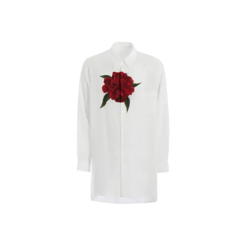 Yohji Yamamoto Белые Мужские Рубашки