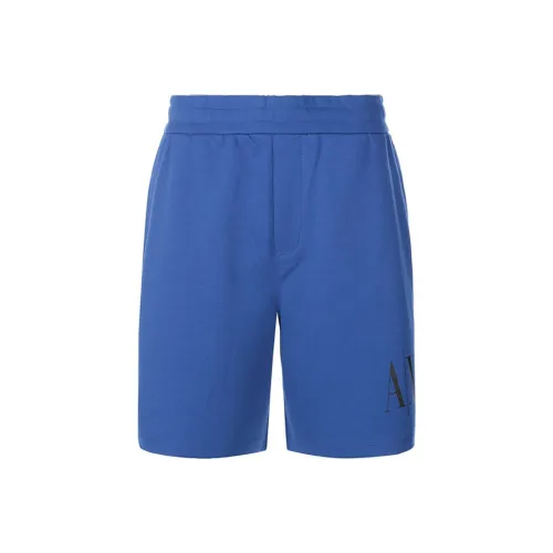 ARMANI EXCHANGE Ультрамарин Циан Мужские Повседневные Шорты